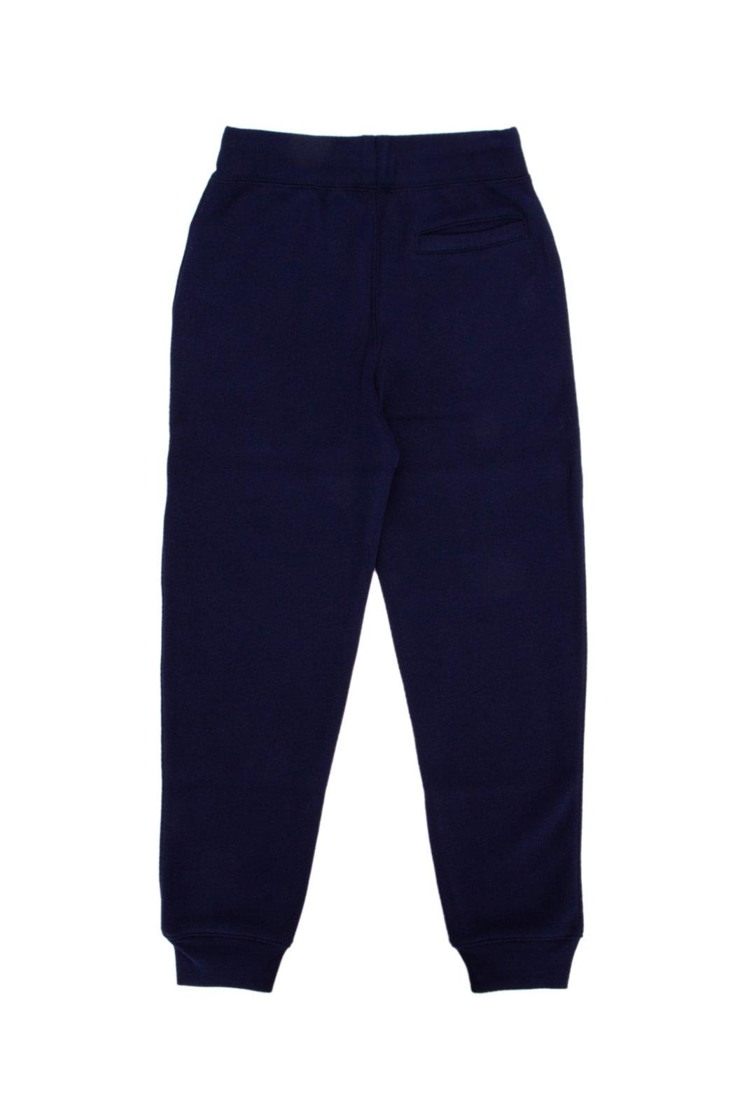 Shop Polo Ralph Lauren Logo Embroidered Drawstring Track Trousers