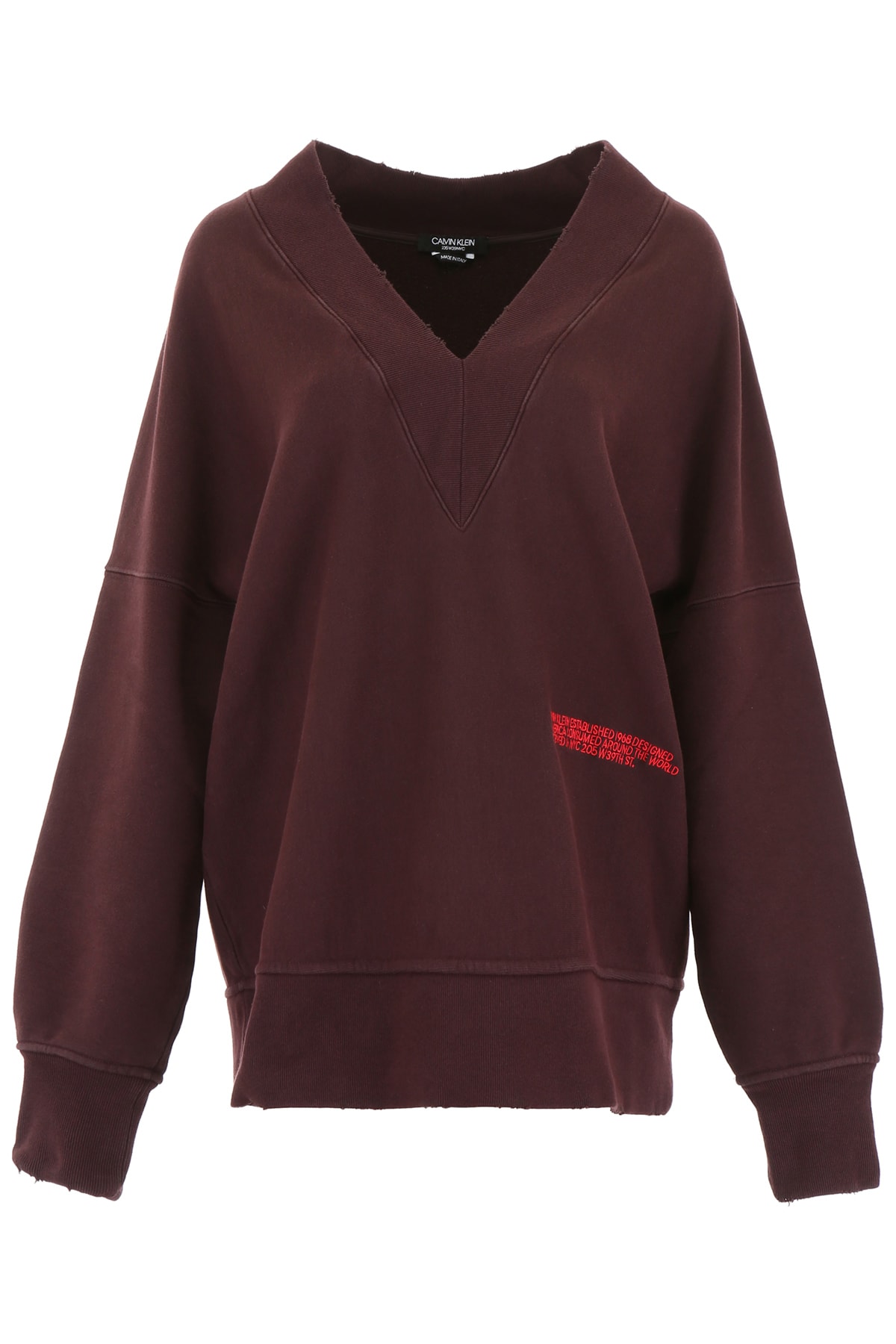 calvin klein oversized sweatshirt