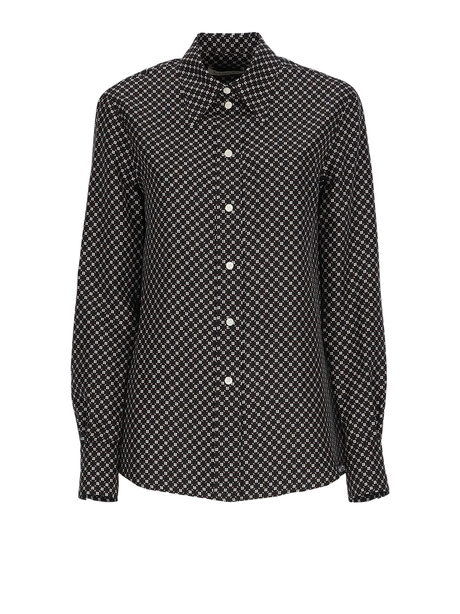 Lanvin Dots Pattern Shirt