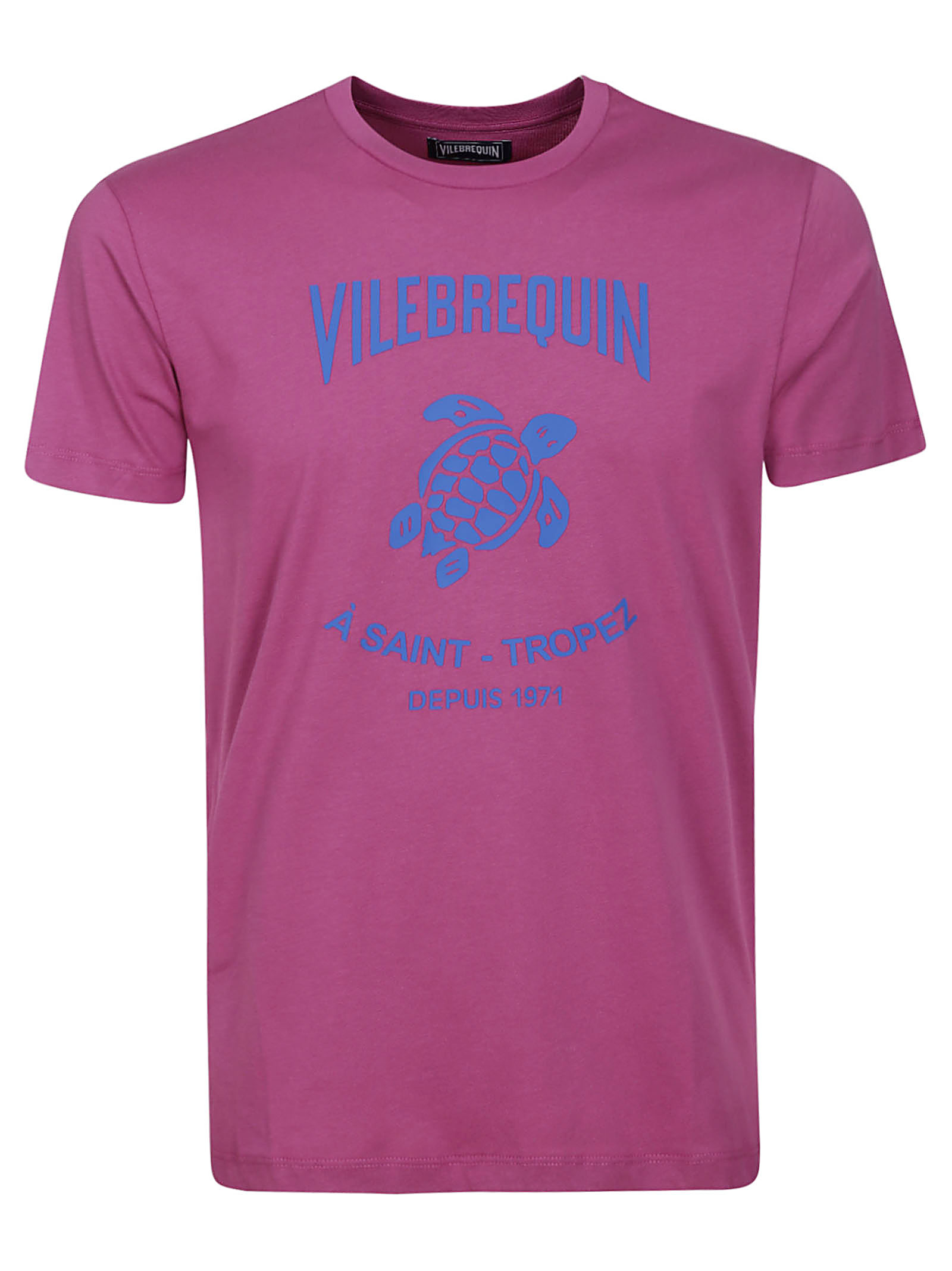 Shop Vilebrequin T-shirt In Festival Fuchsia