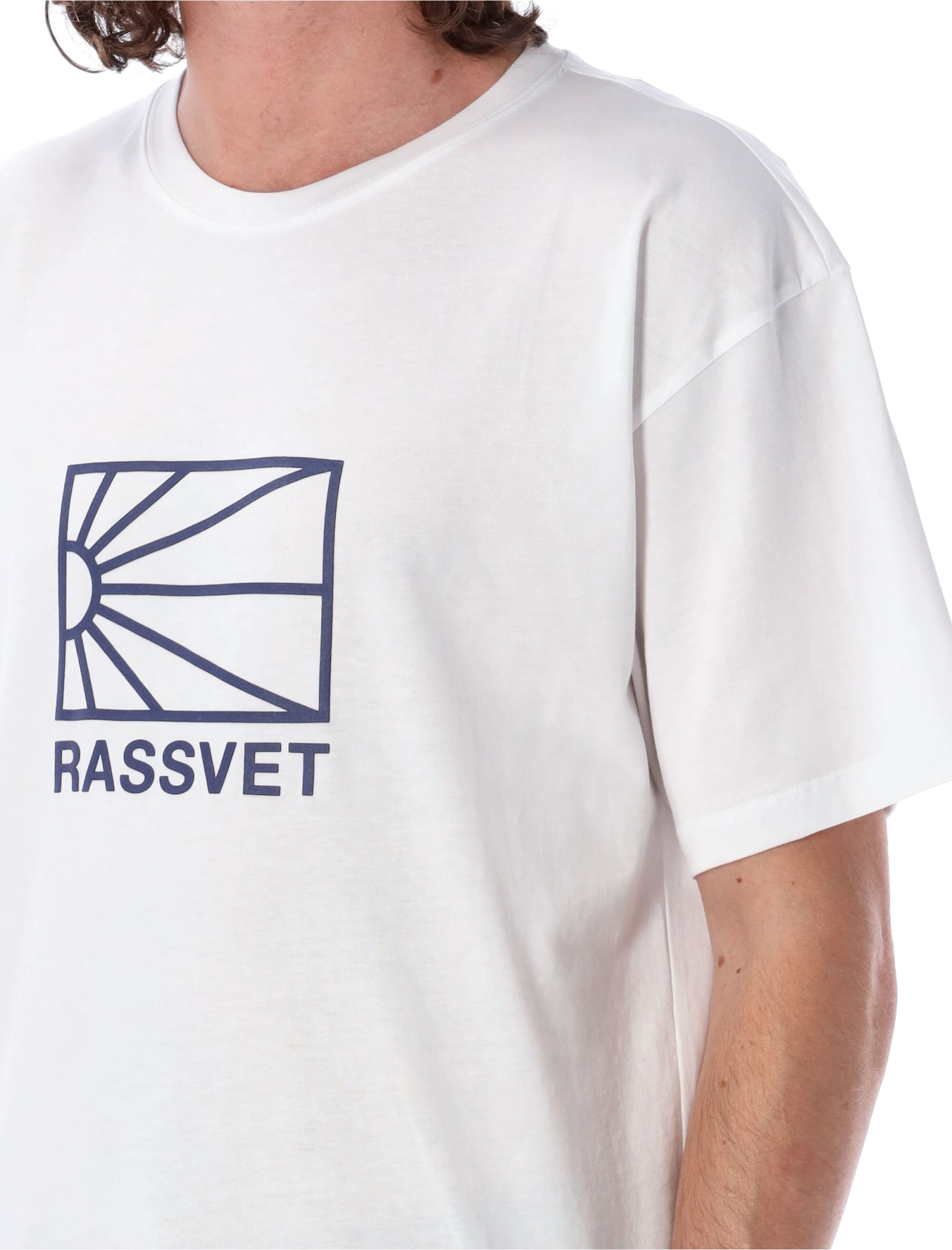 Rassvet Paccbet Small Logo T-Shirt White