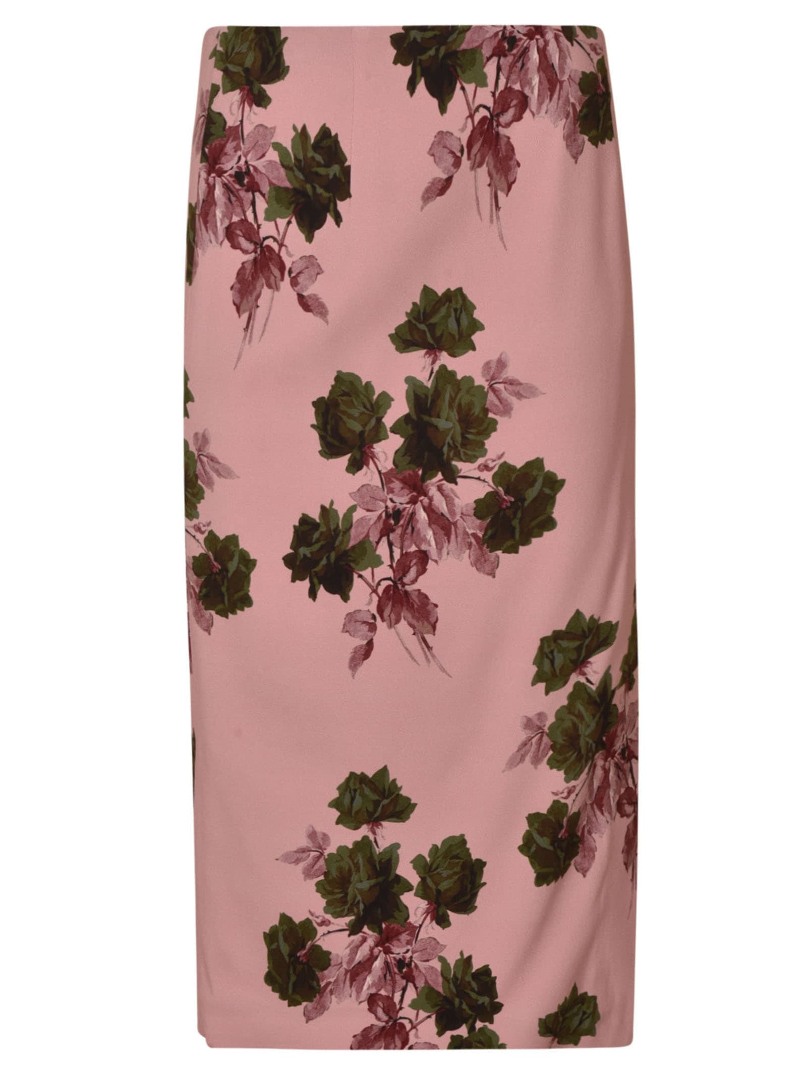 Blumarine St. Rose Midi Skirt