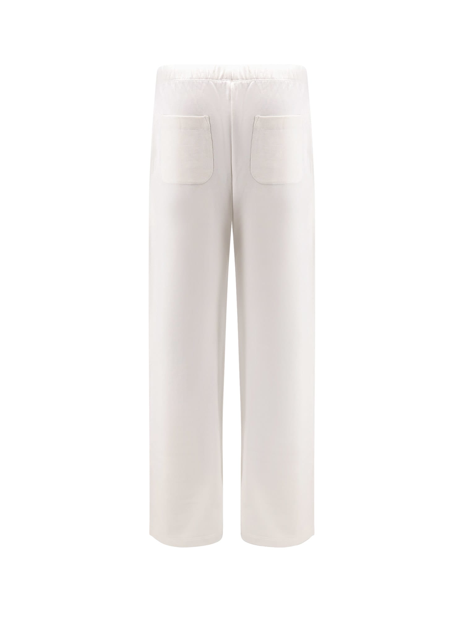 Ih Nom Uh Nit Jogging Cotton Trousers In White