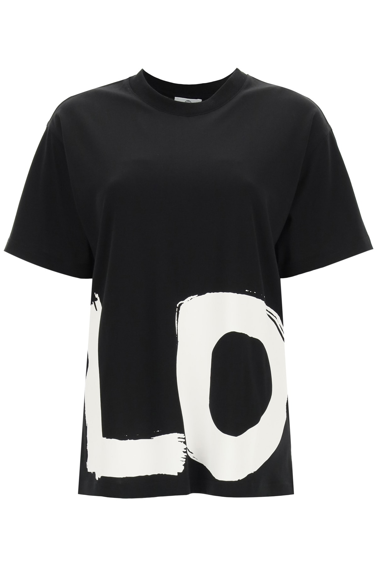 Burberry Carrick Oversized T-shirt With Love Print