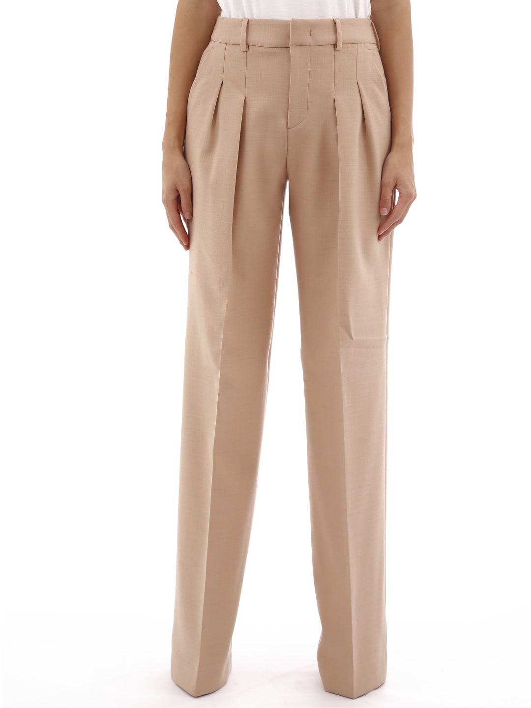 PT01 PALAZZO TROUSERS BEIGE,ASAIBT260060