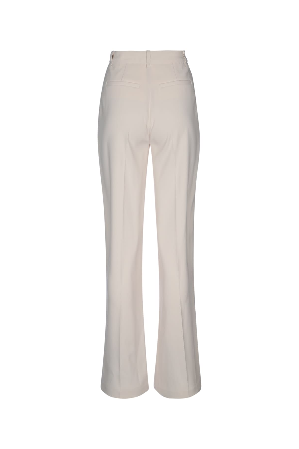 Elisabetta Franchi Pantalone Palazzo In Burro