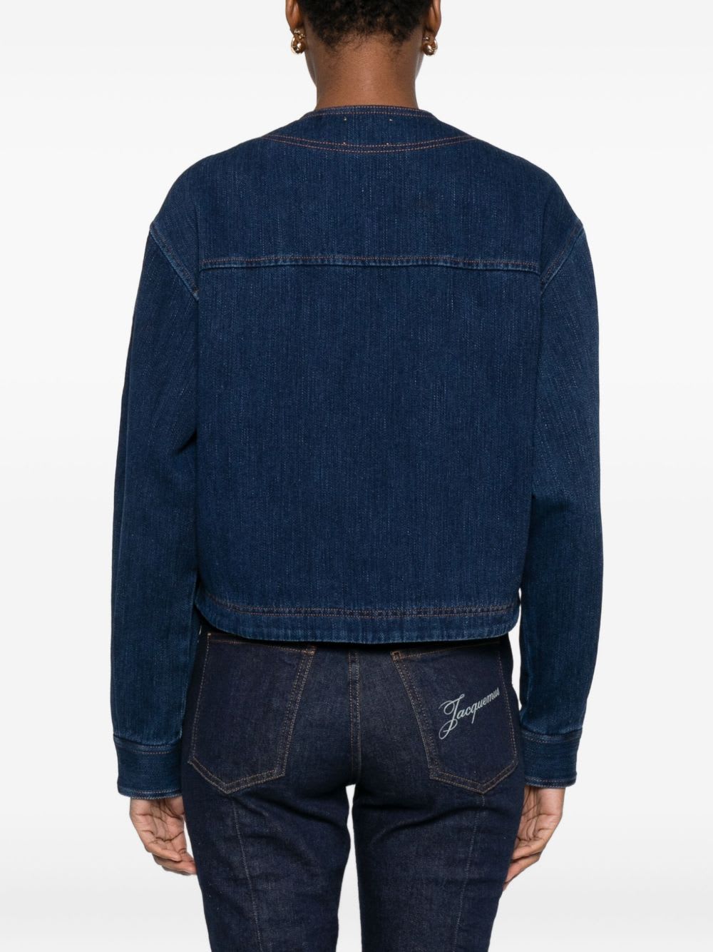 Forte Forte Cotton Denim Overshirt In Blue
