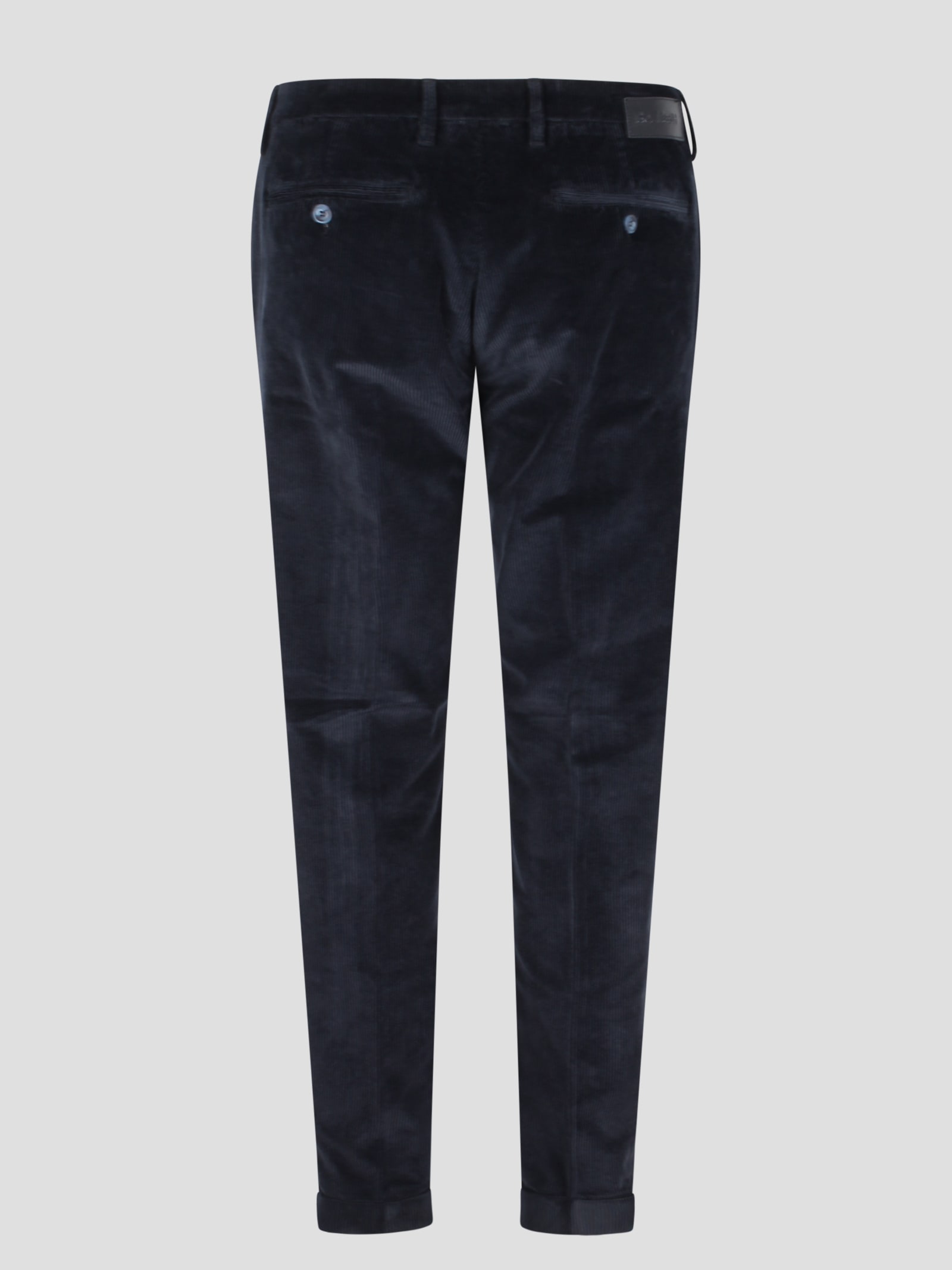 Shop Re-hash Ribbed Mucha Chinos Pant In Blue