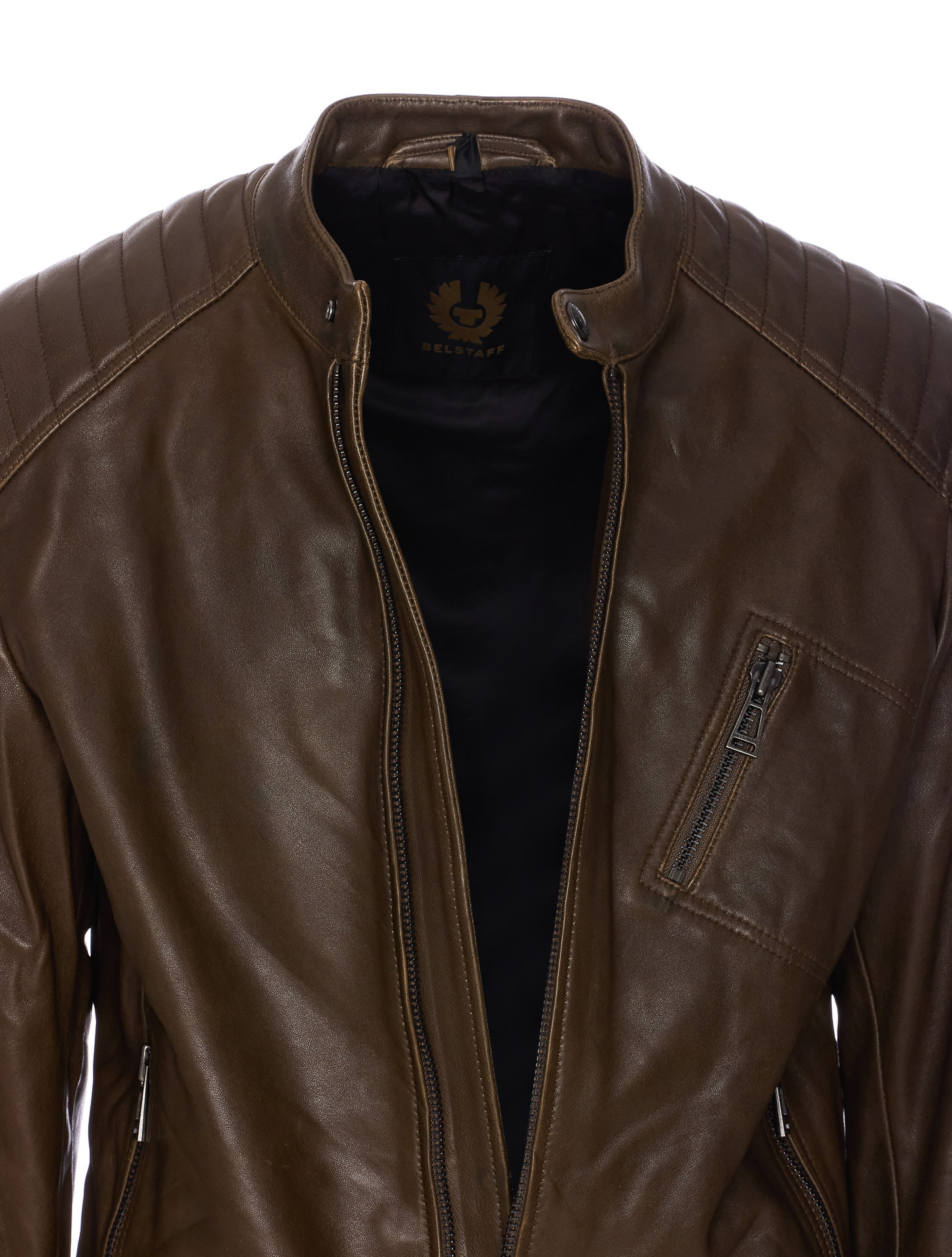 BELSTAFF RACER LEATHER JACKET