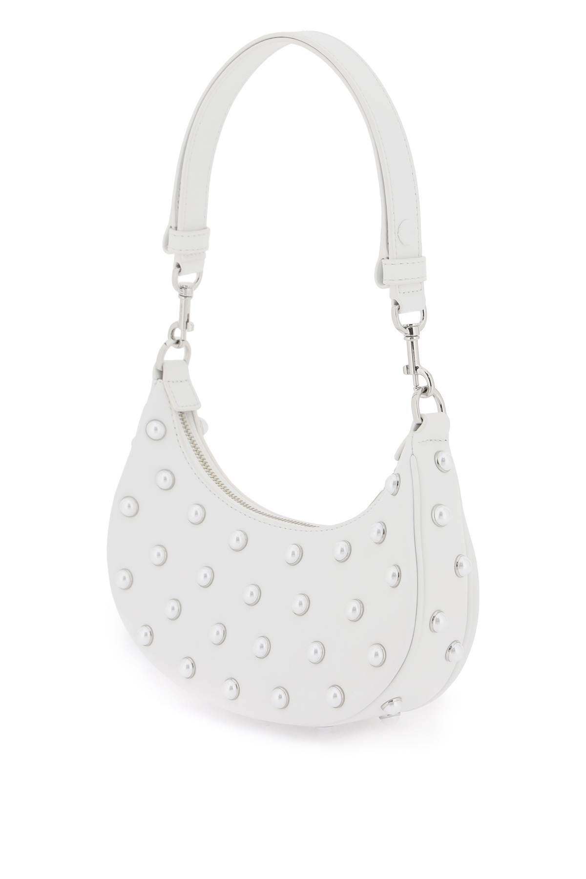 Shop Marc Jacobs The Pearl Small Curve Bag In White (white)
