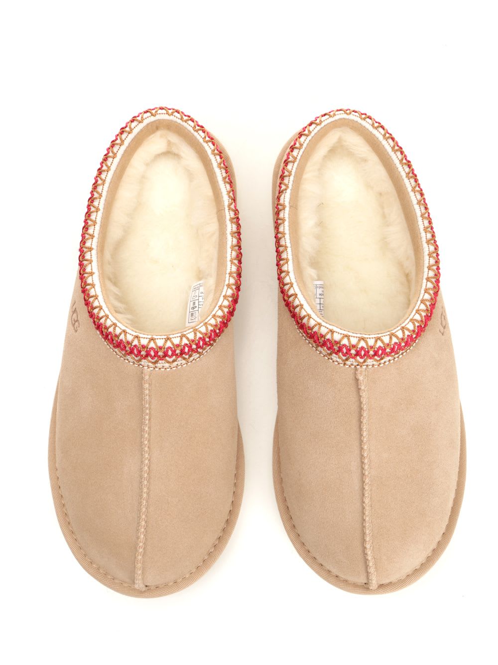 Shop Ugg Tasman Slip On Mule In Beige