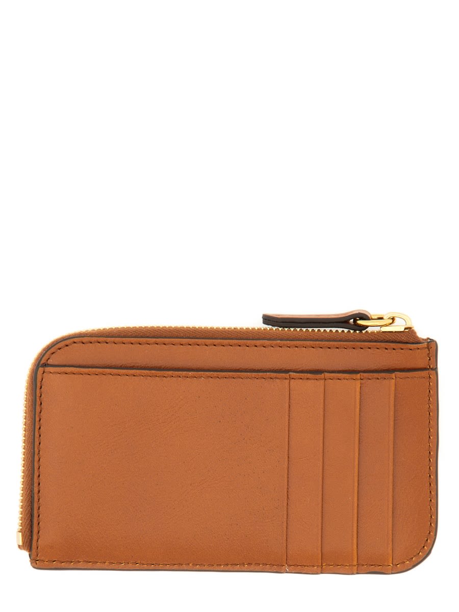 Shop Chloé C Small Purse In Buff