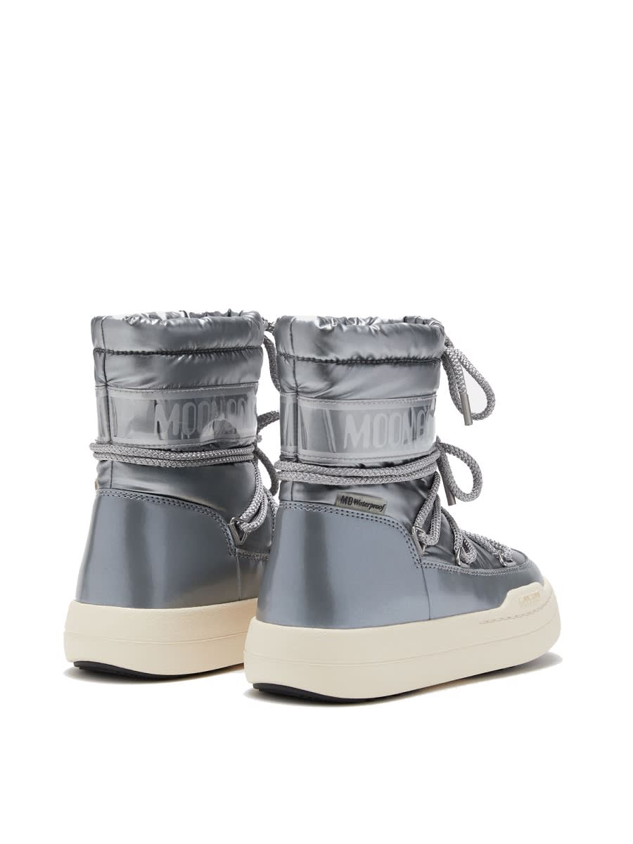 Moon Boot Mb Jr Park Boot In Silver