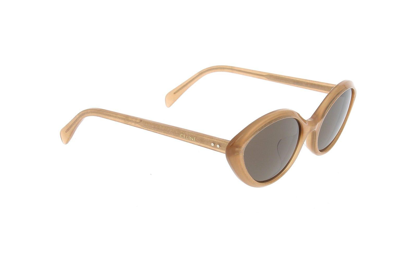 Shop Celine Cat-eye Frame Sunglasses In 59e