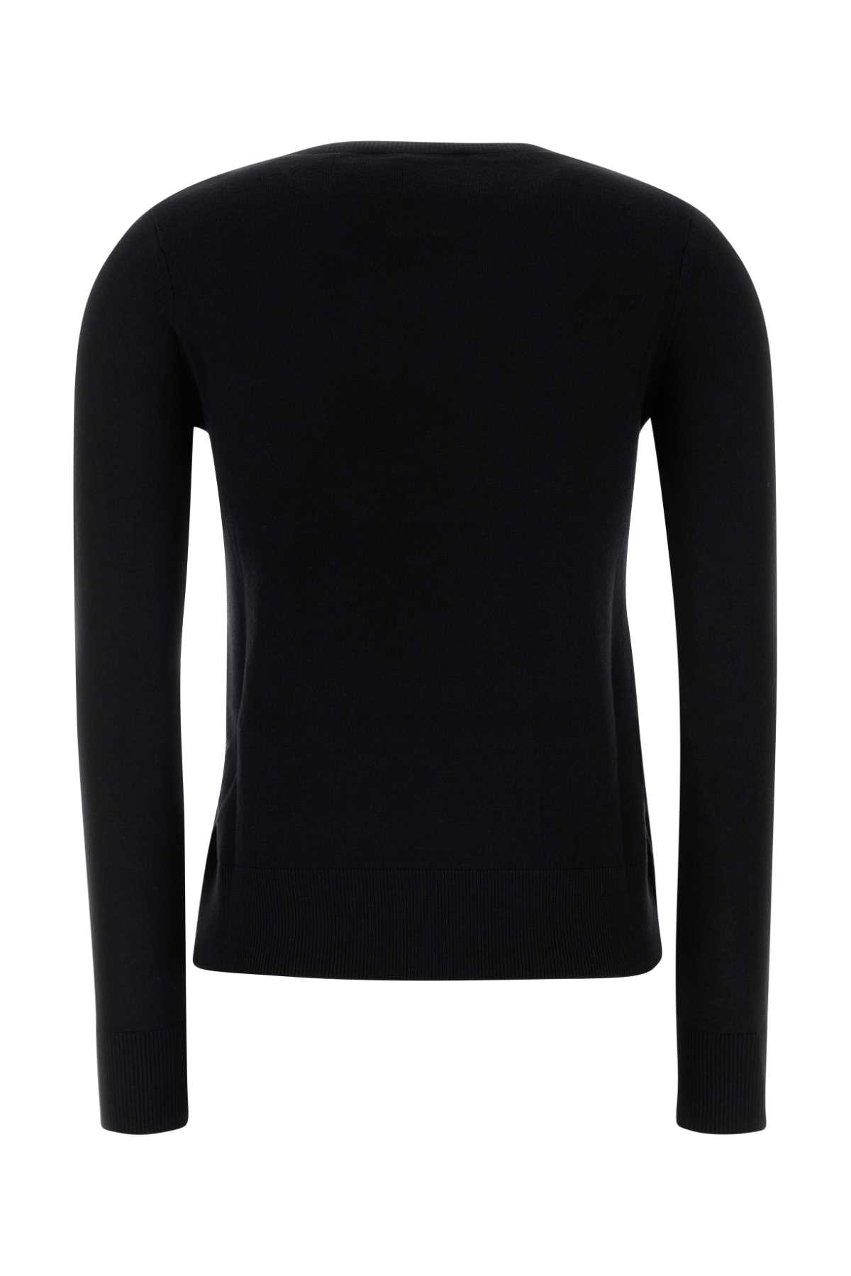 's Max Mara Midnight Blue Wool Idoneo Sweater In Black