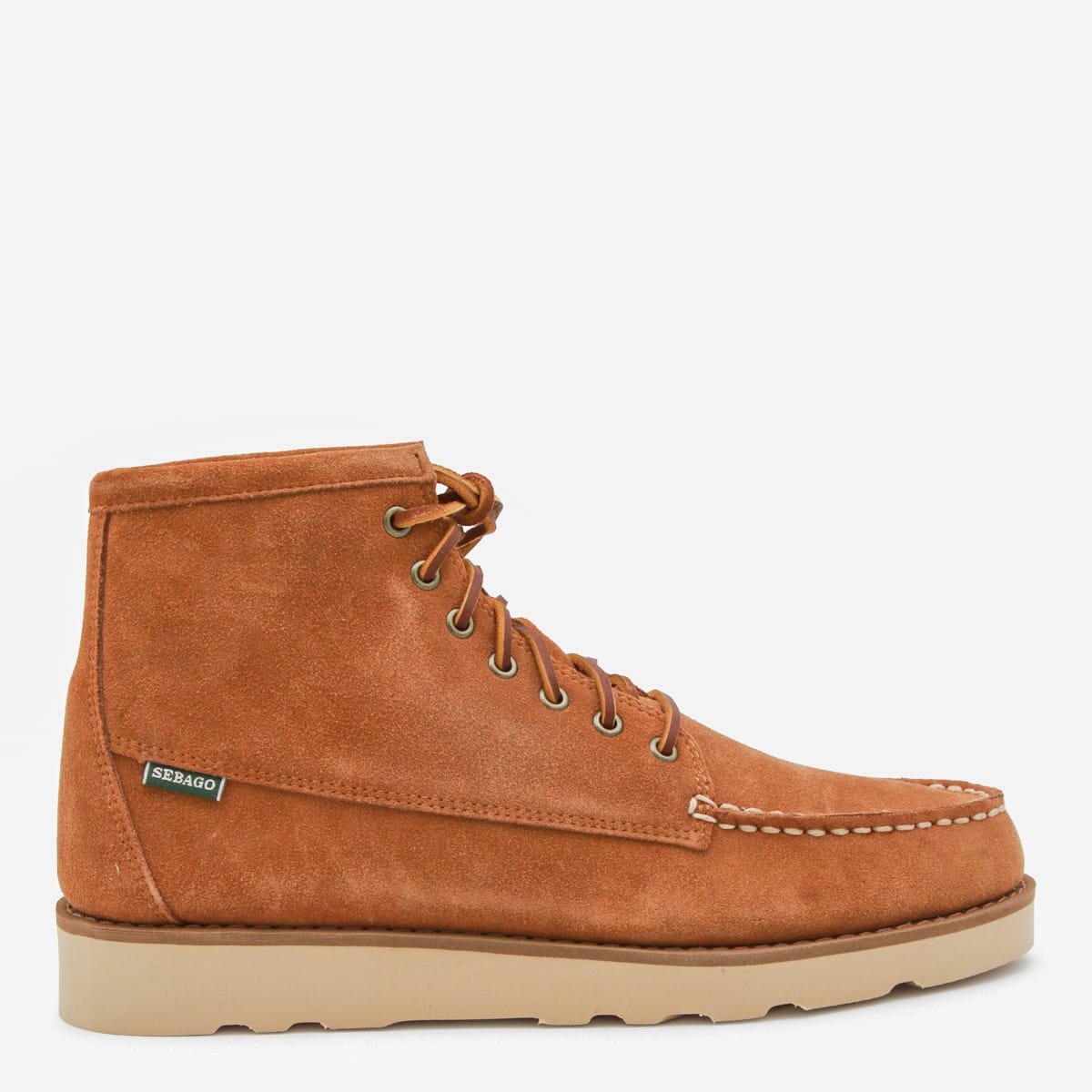 Sebago Brown Leather Tala Mid Boots In Multi