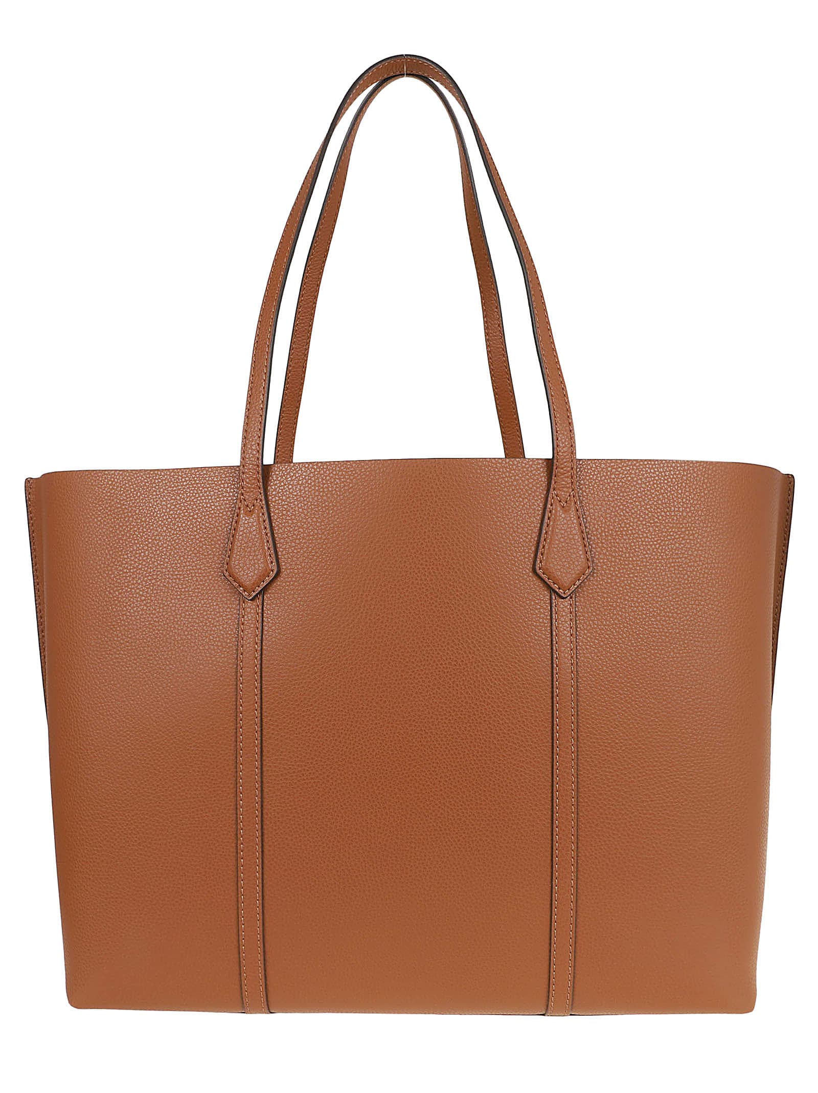 Tory Burch Perry Triple-compartment Tote In Brown