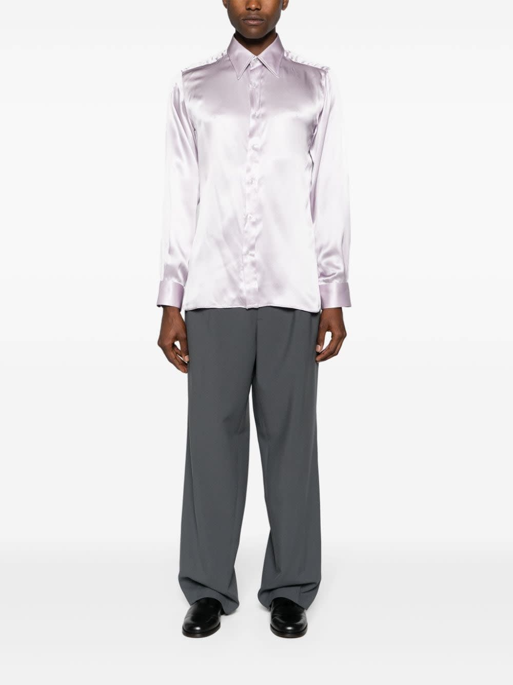 Shop Tom Ford Shirt In Purple