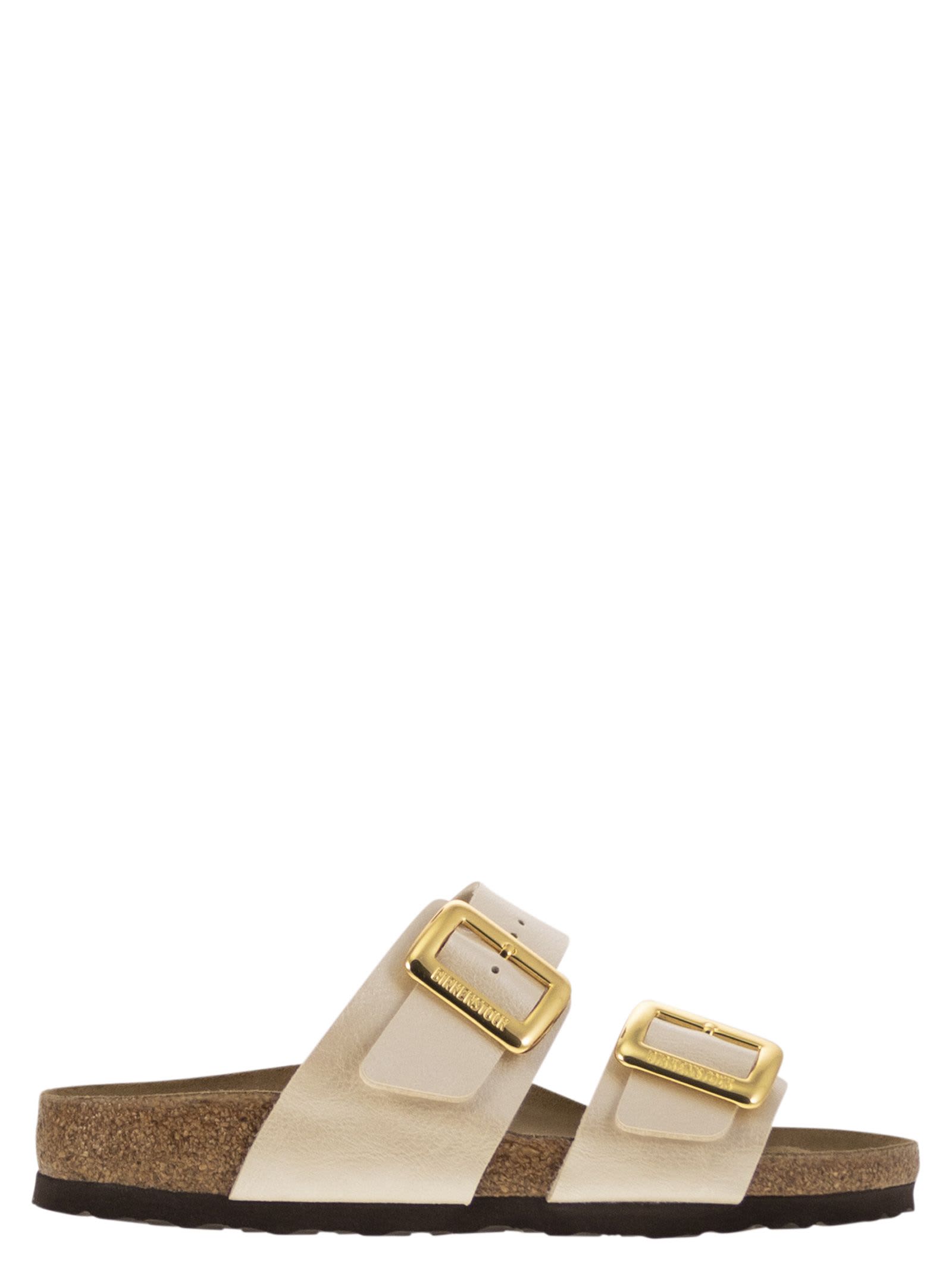 Birkenstock Sydney Cb - Sandal With Two Straps And Buckles In Pearl