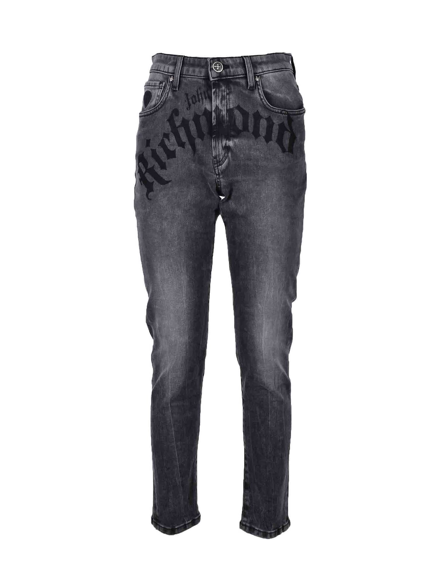 JOHN RICHMOND WOMENS GRAY JEANS