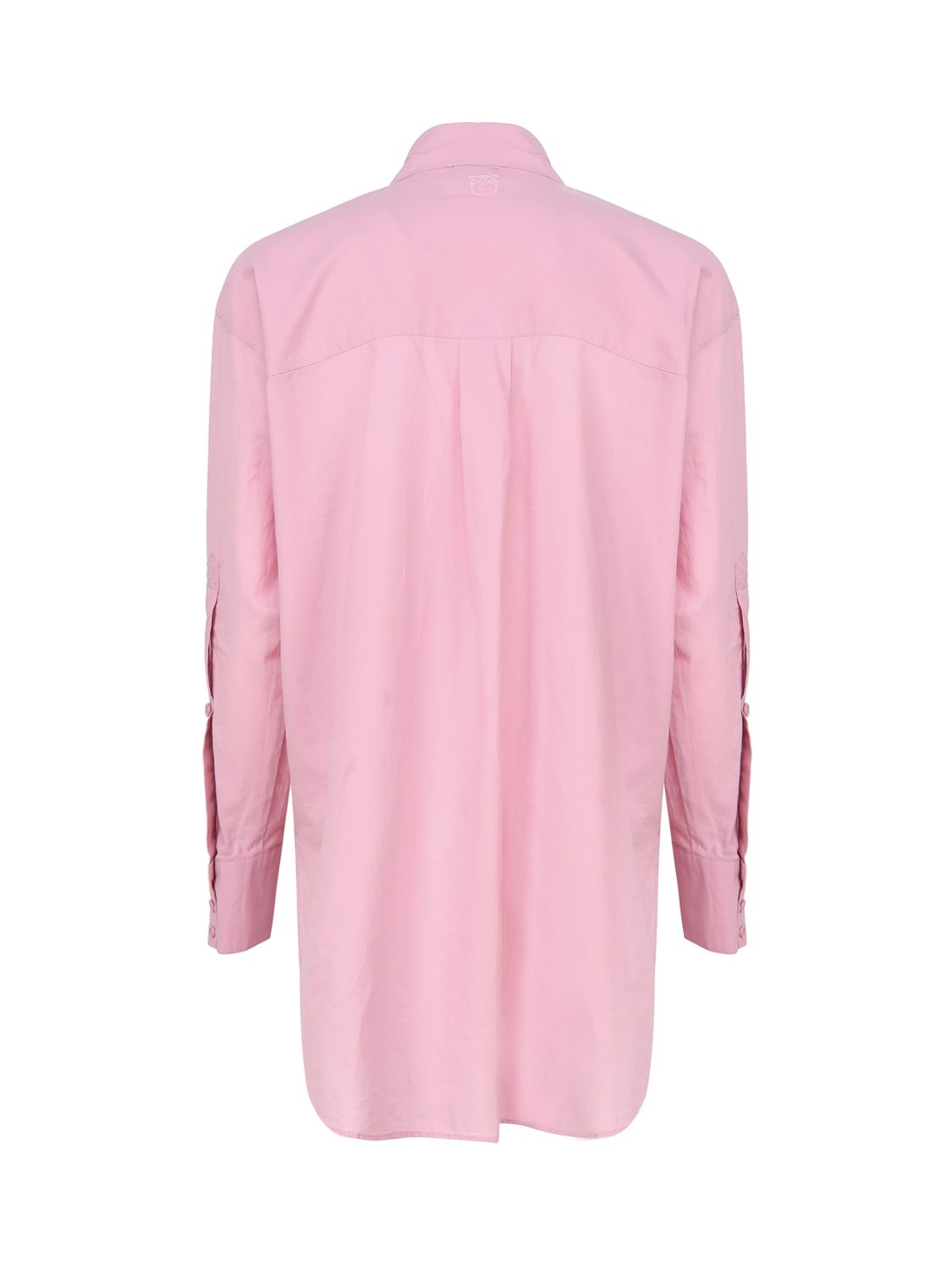 Shop Pinko Cotton Shirt In Pink