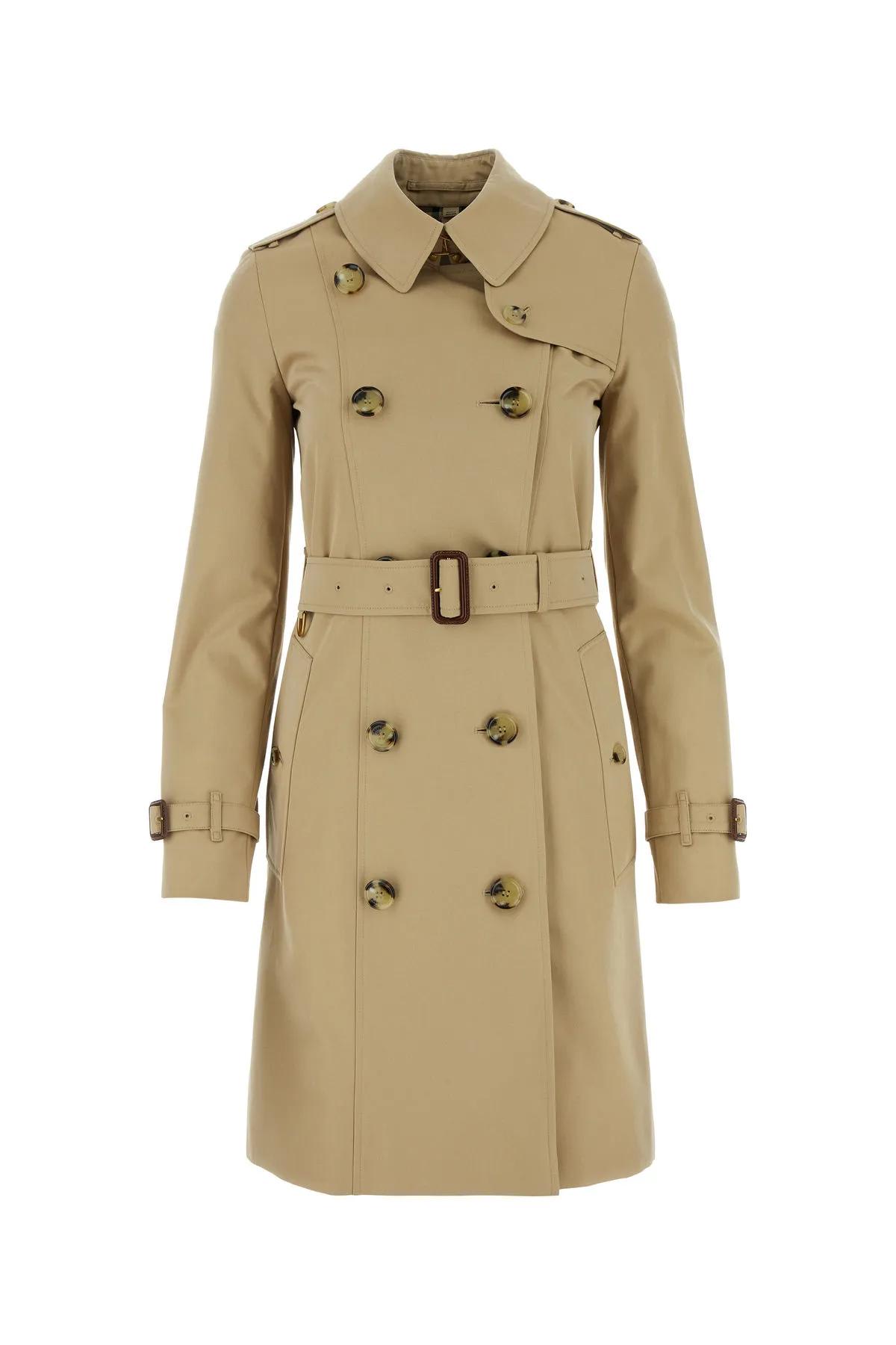 Beige Gabardine Heritage Chelsea Trench Coat