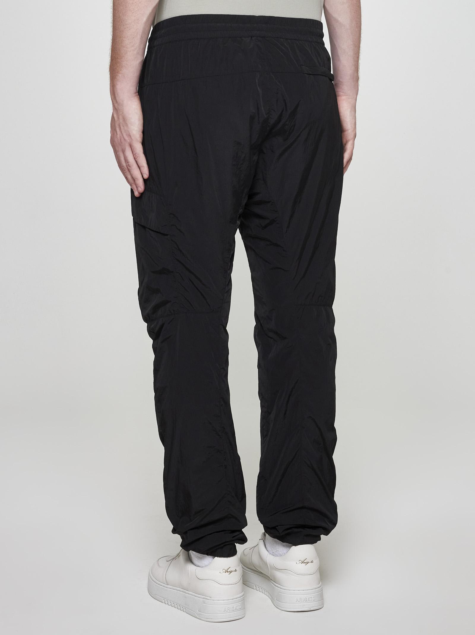 Shop C.p. Company Chrome-r Nylon Cargo Pants In Black