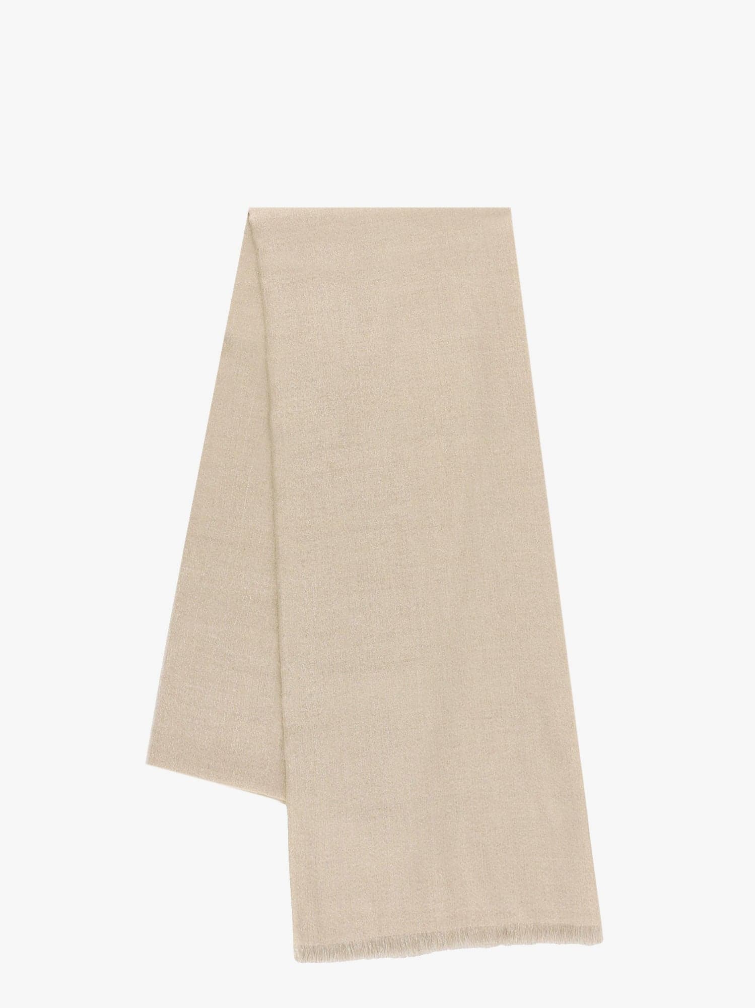 BRUNELLO CUCINELLI CASHMERE AND SILK SPARKLING SCARF