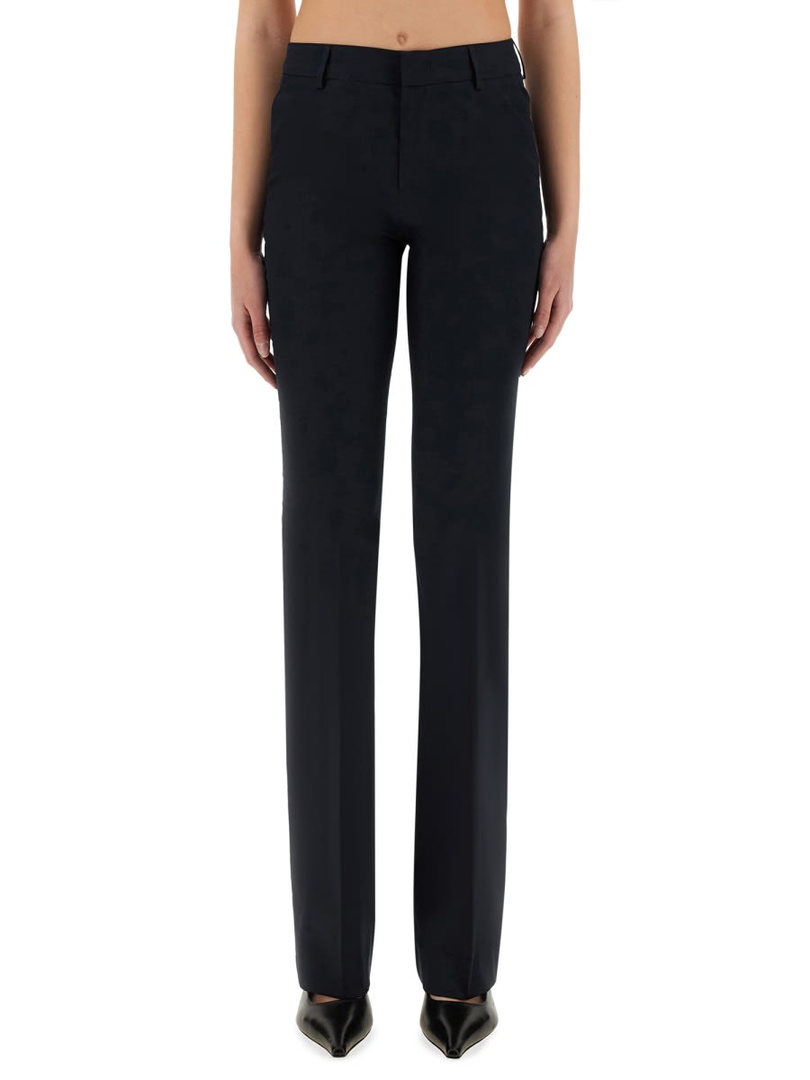 Pt Torino Flared Trousers Belt Loops