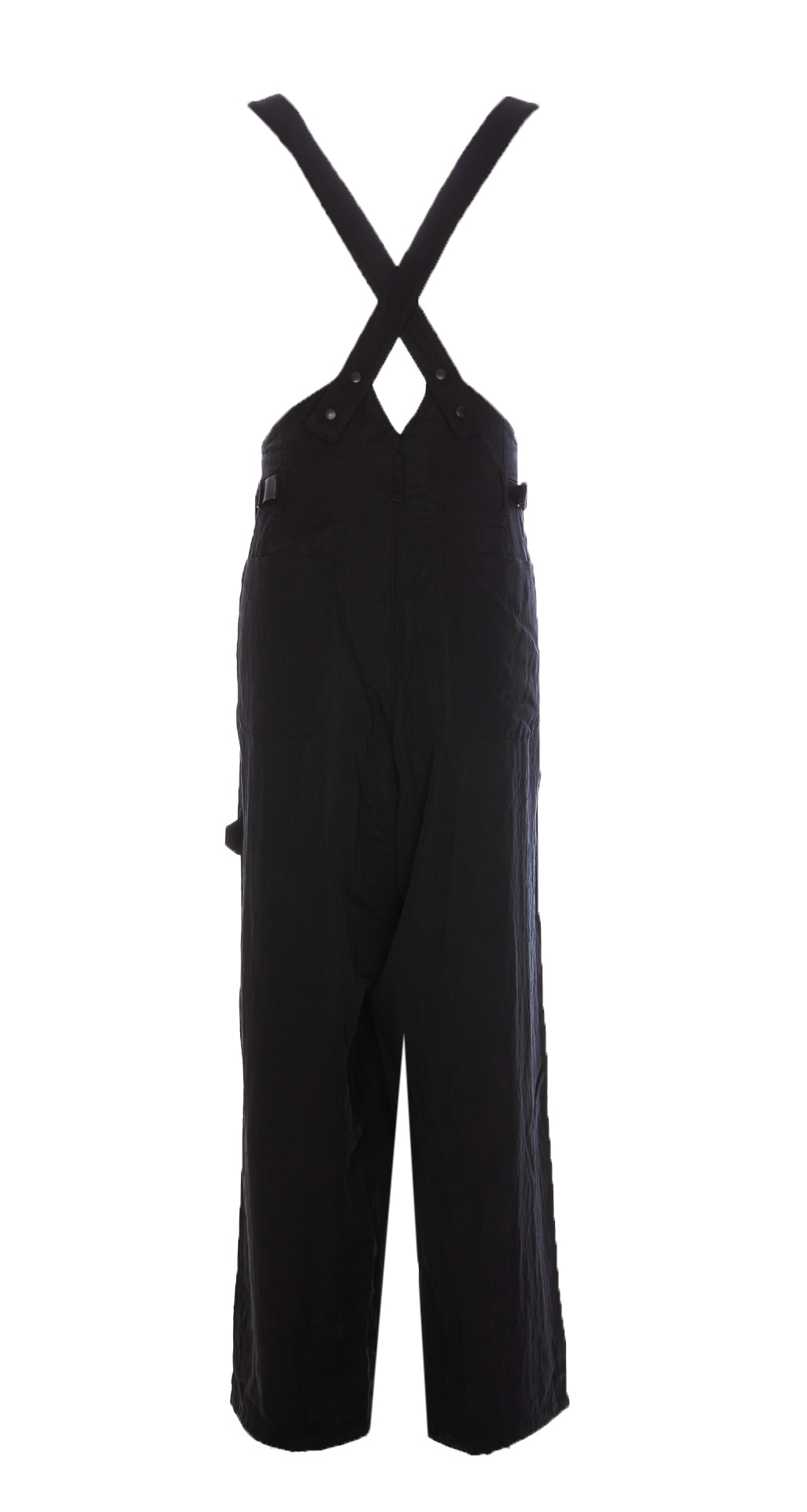 Shop Y-3 Suspender Dungarees Pants