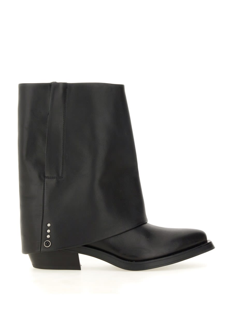 Shop Ash Lenny Boots. In Black