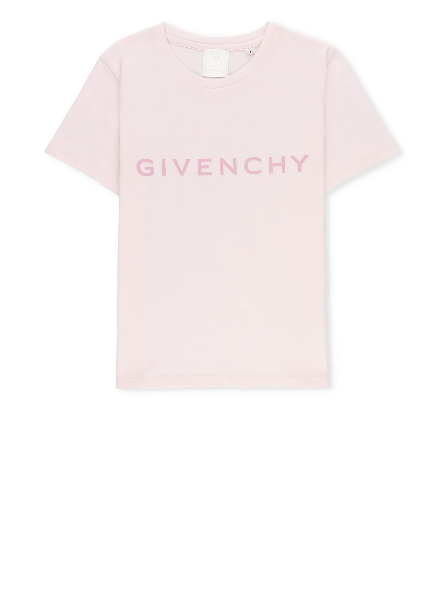 Shop Givenchy T-shirt With Logo In Rosa