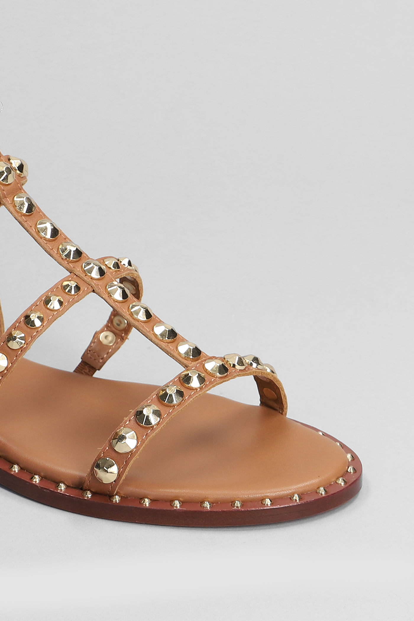Shop Ash Precious Flats In Leather Color Leather