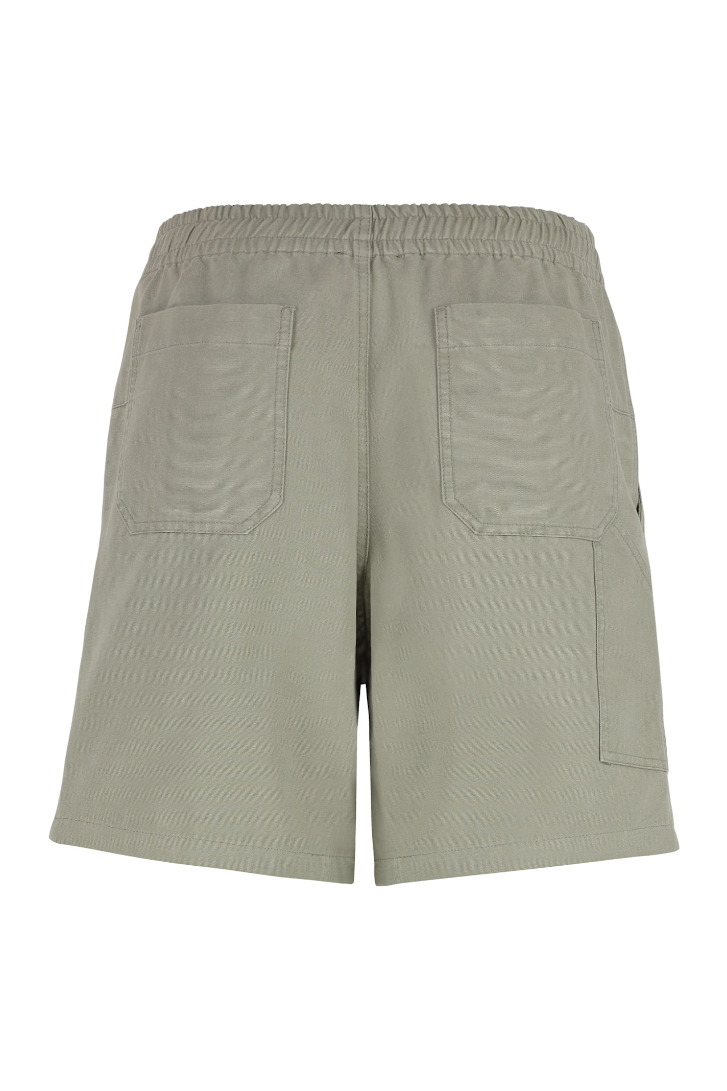 Apc A.p.c. Norris Cotton Bermuda Shorts In Green