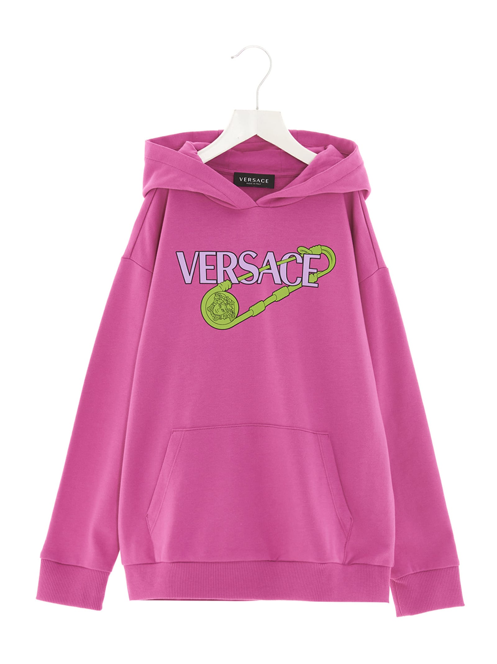 Young Versace Logo Hoodie