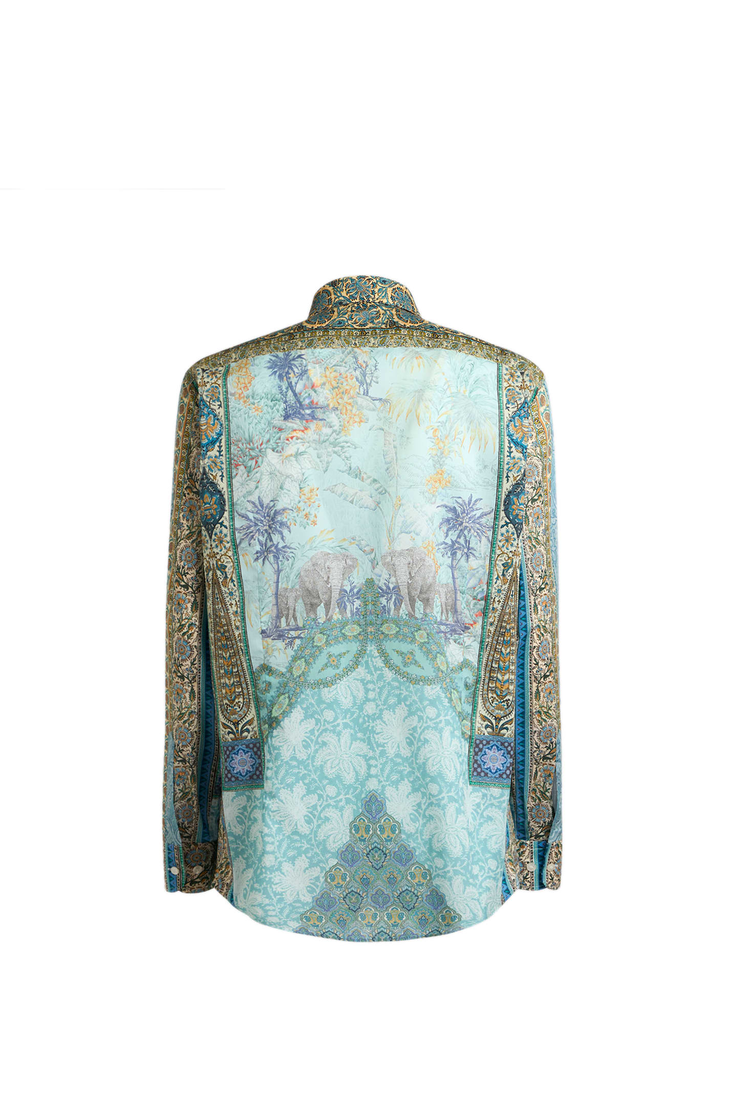 Shop Etro Shirt In Multicolour