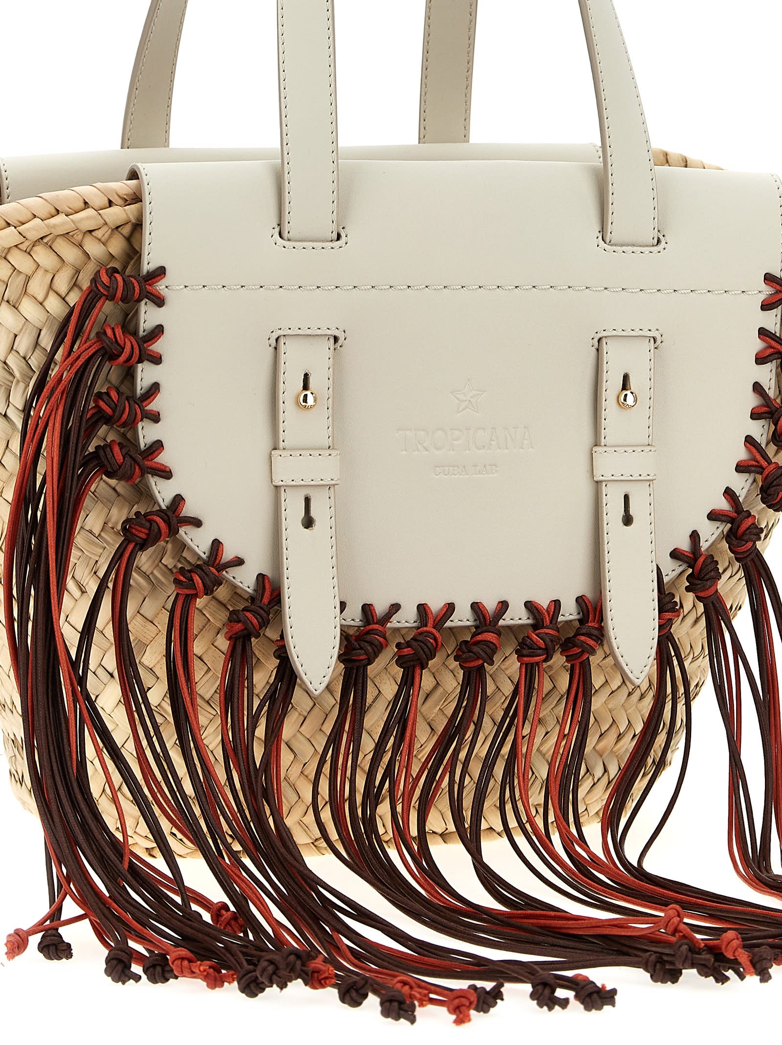 Cuba Lab X Sanpa Tropicana Shopping Bag In Multicolor