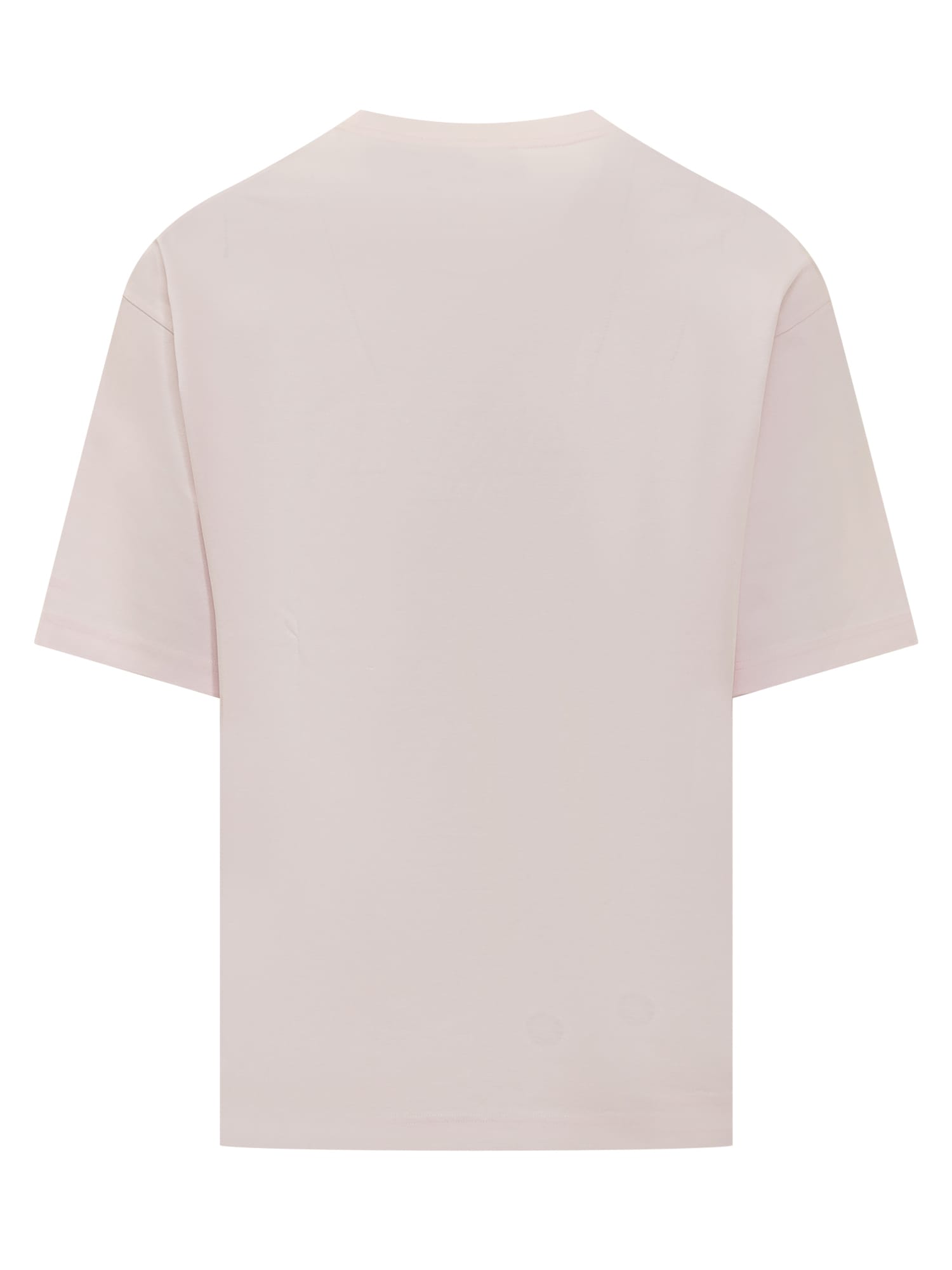 Shop Lanvin T-shirt With Logo In Pink 2