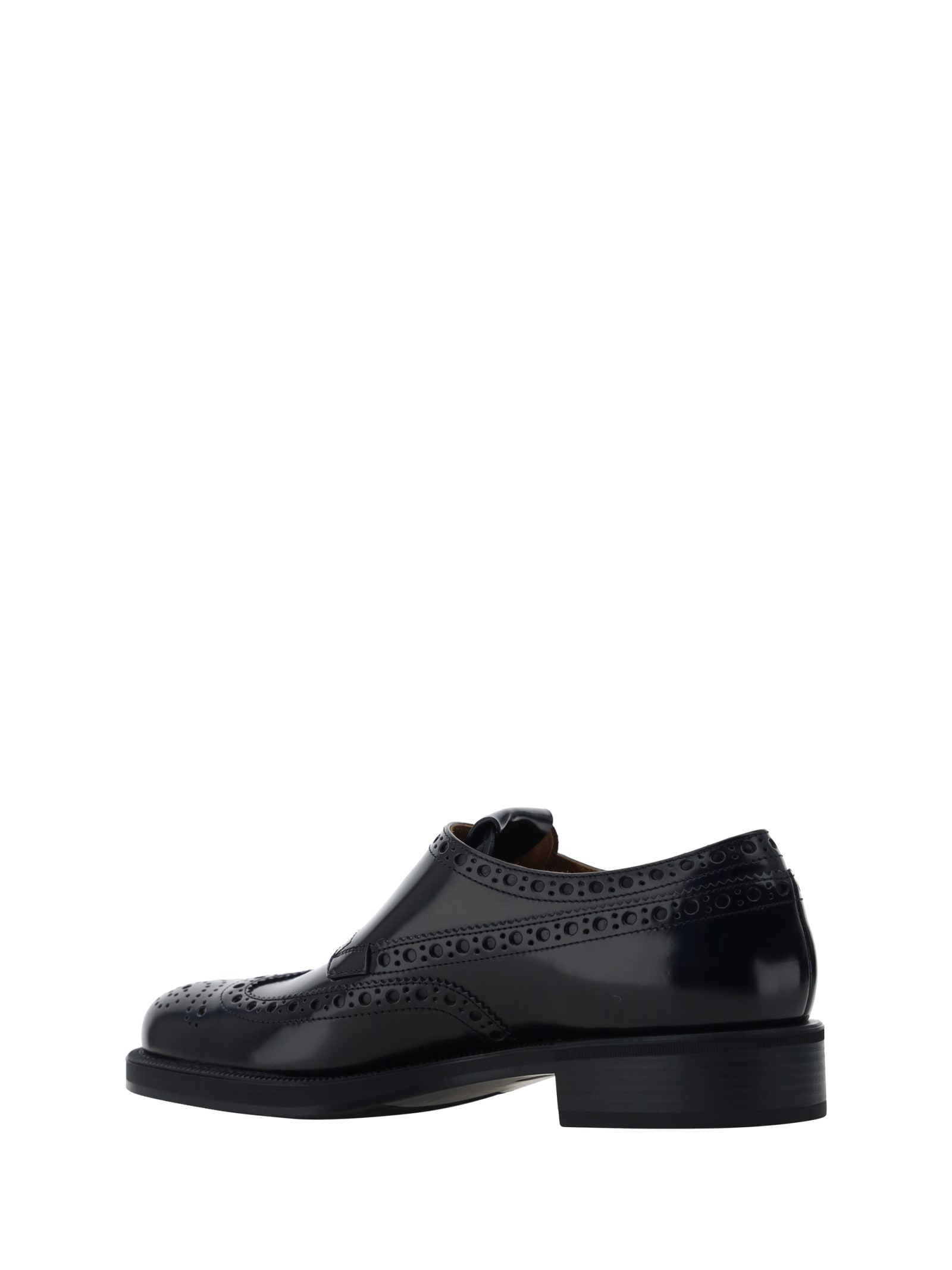 Shop Miu Miu Church Shoes In Nero