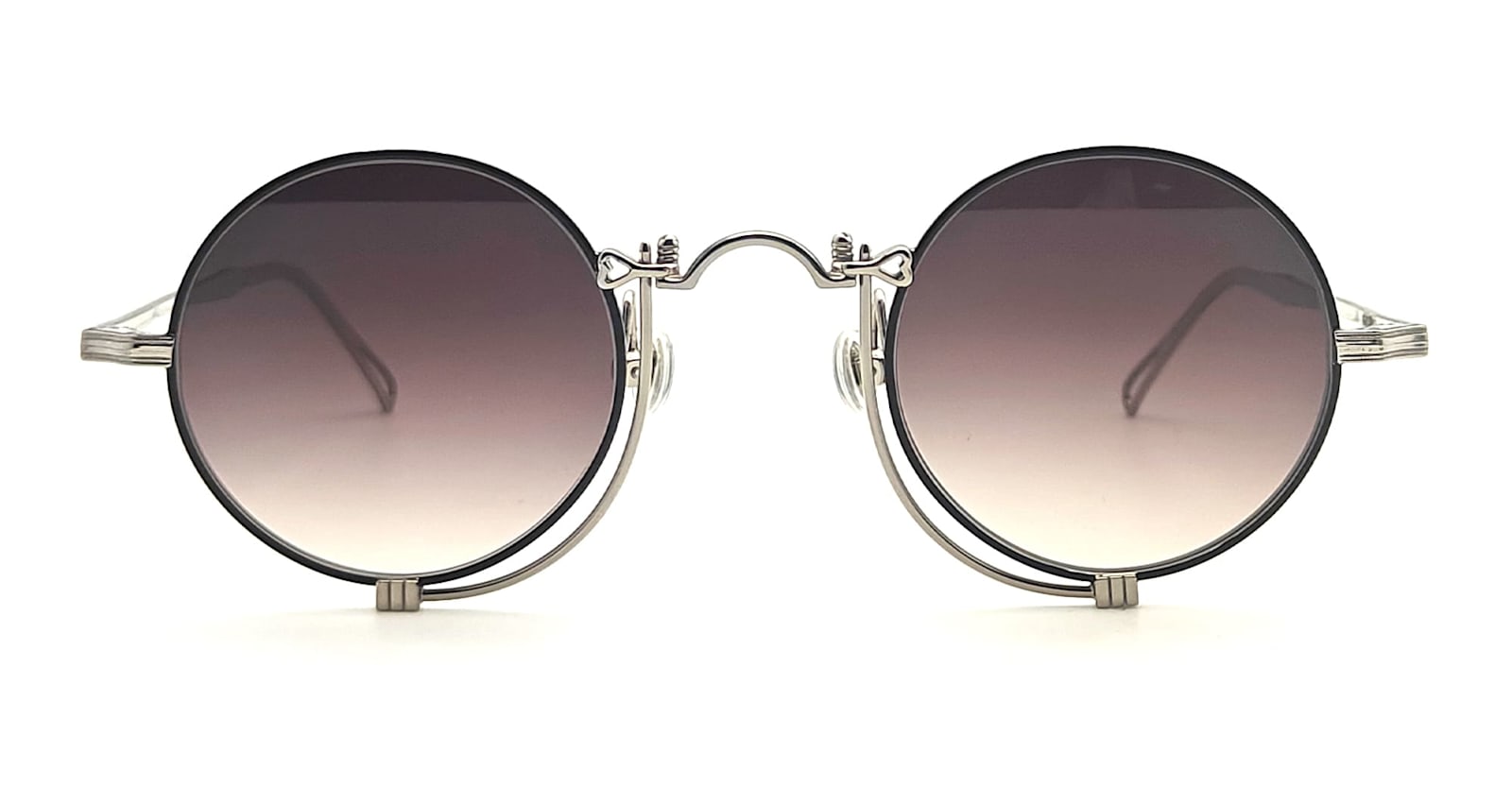 10601h - Palladium White / Black Sunglasses