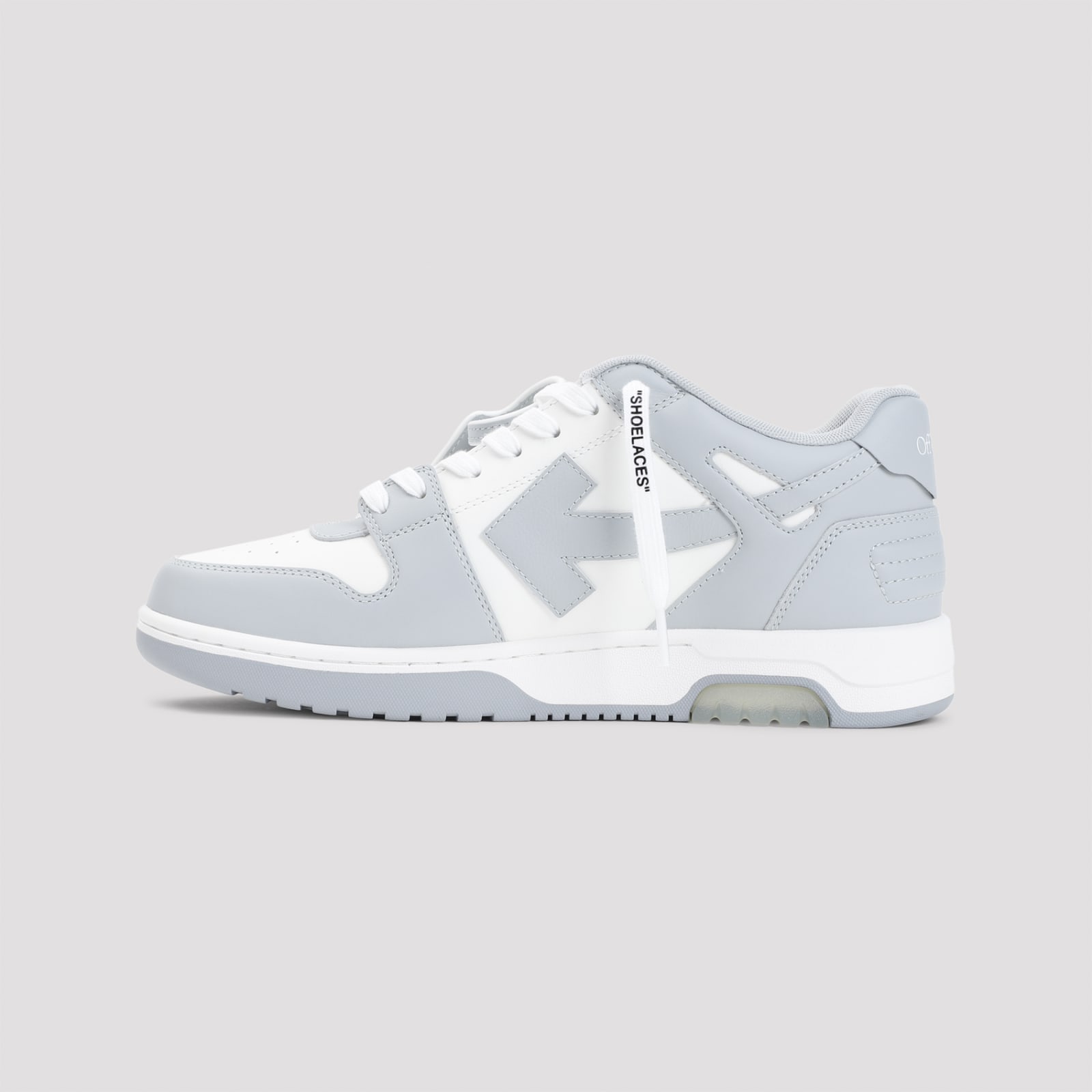 Shop Off-white Out Of Office Sneakers In White Grey