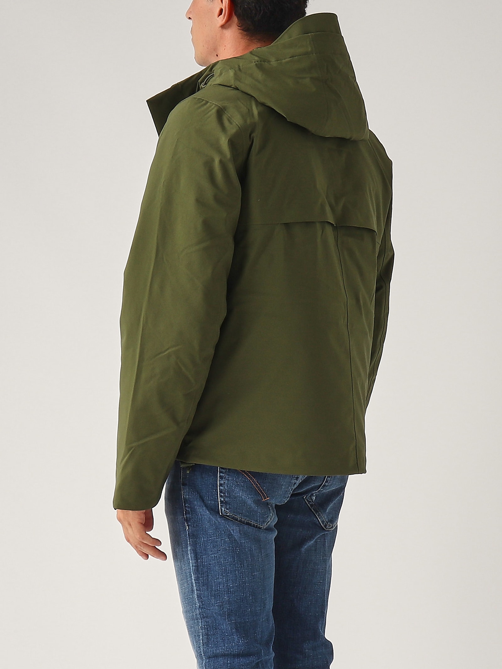 Shop K-way Jacken Bonded Padded Jacket In Cipresso