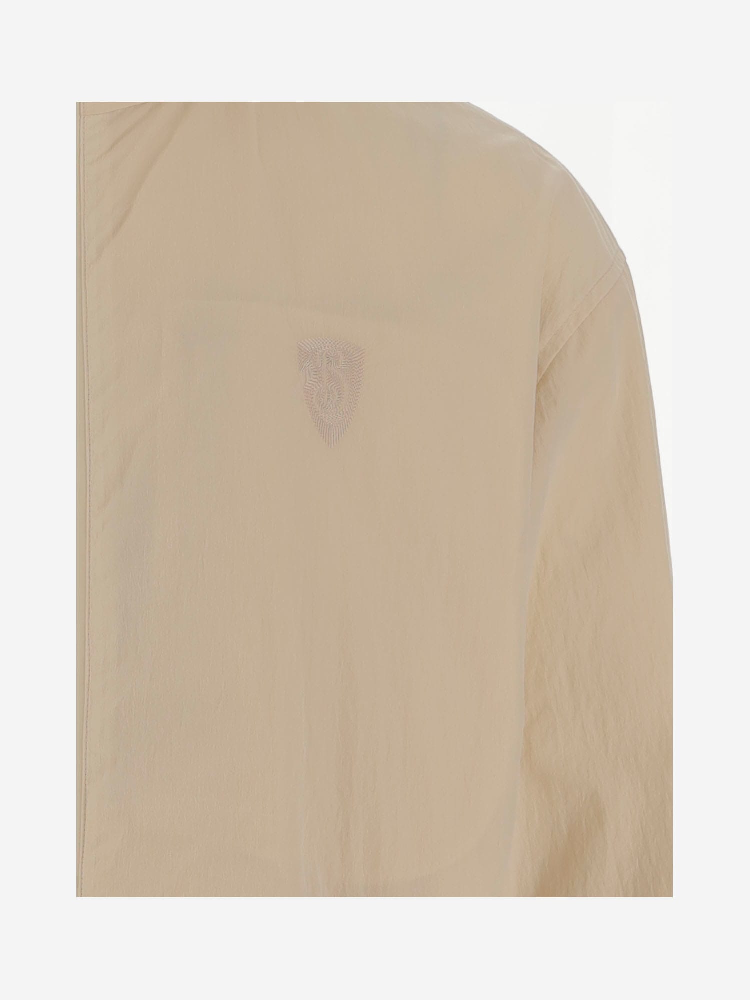 Burberry Hooded Drawstring Jackets With Elasticated Cuffs In Beige