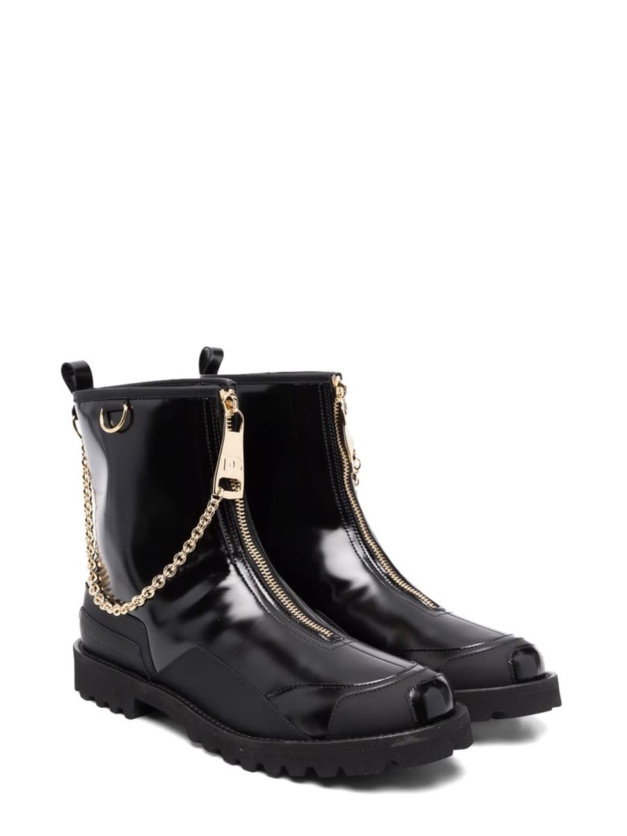 Shop Dolce & Gabbana Boot In Black