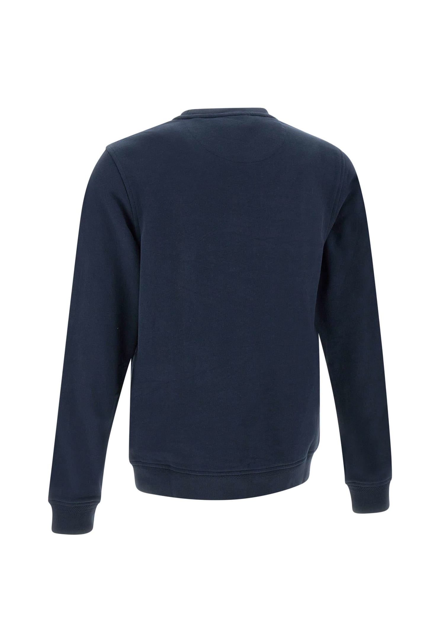 Shop Belstaff Cotton Sweatshirt In Blue
