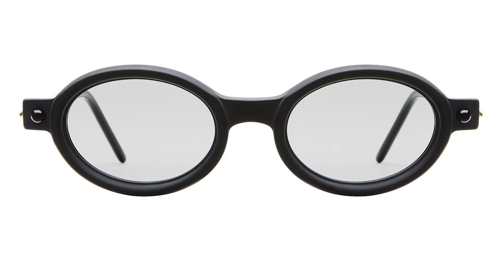 Kuboraum Mask P6 Bmh - Black Matte / Havana Sunglasses In Black