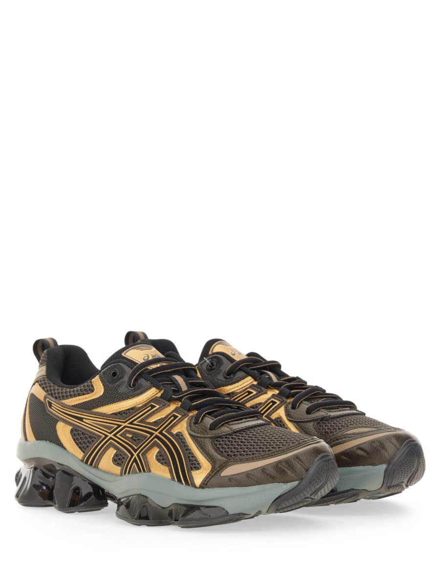 Asics Sneakers In Dark Sepia/black