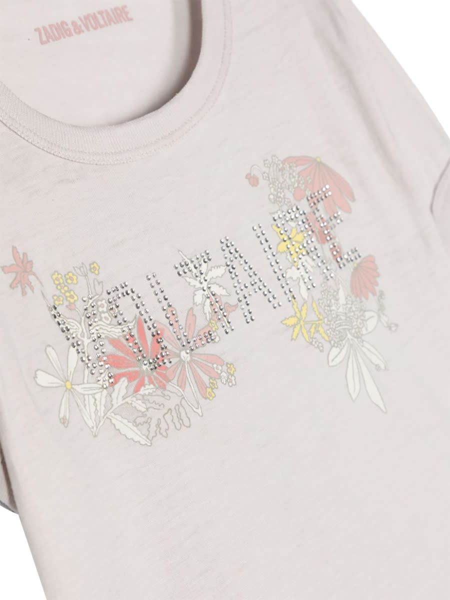 Zadig & Voltaire Tee Shirt In Grey