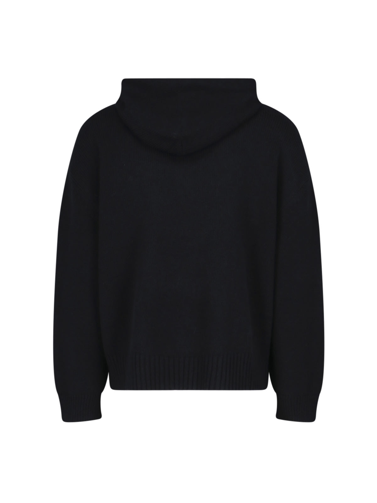 Shop Mm6 Maison Margiela Logo Cappiccio Sweater In Black