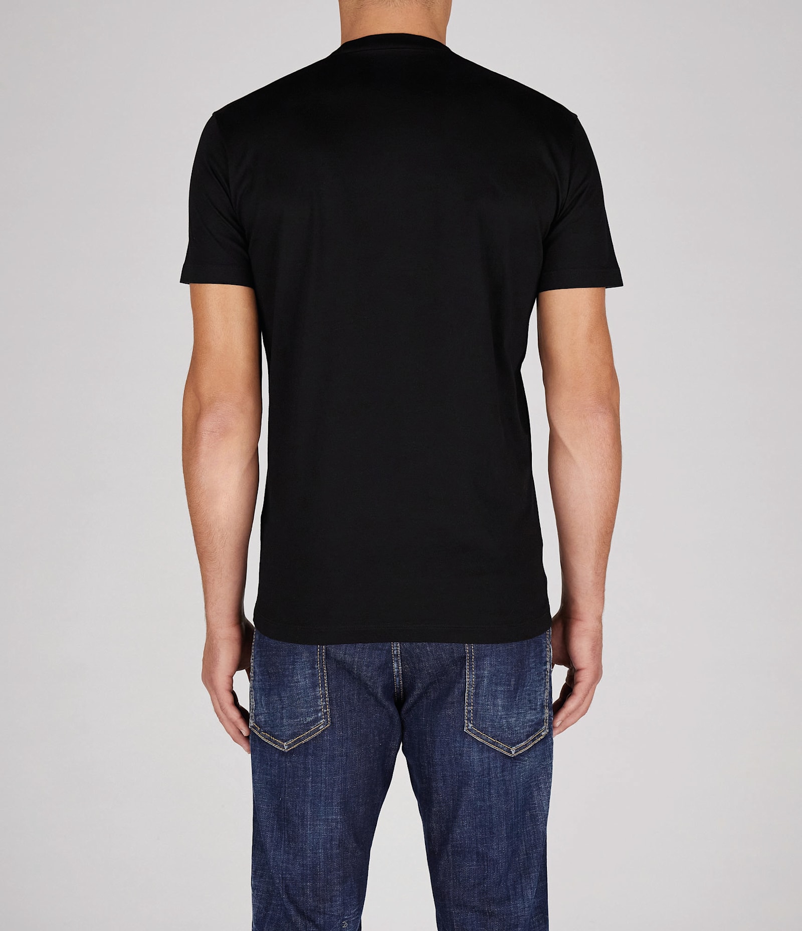 Shop Dsquared2 T-shirts In Black-white